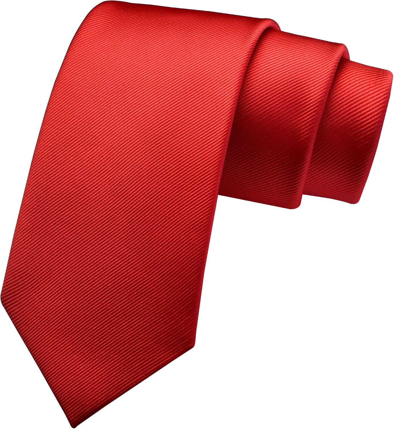 Red solid necktie for a Barney Stinson costume