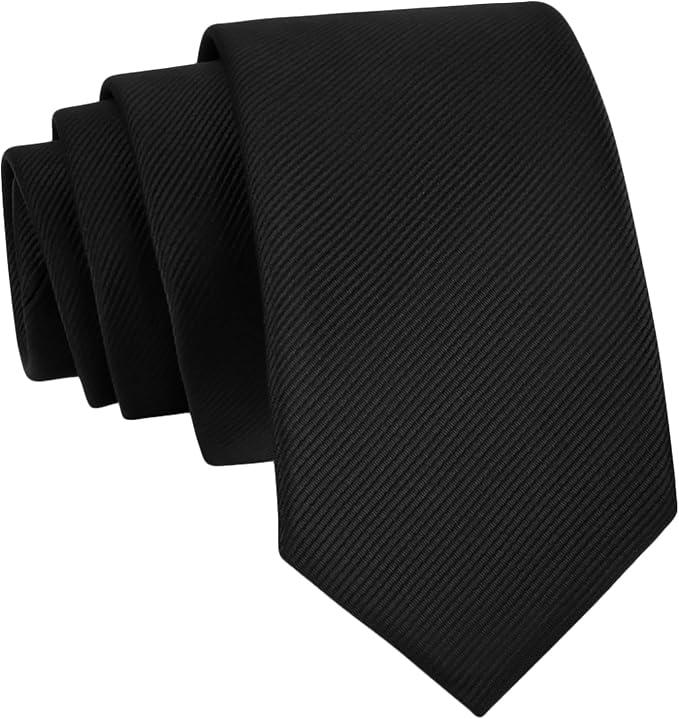 Black necktie