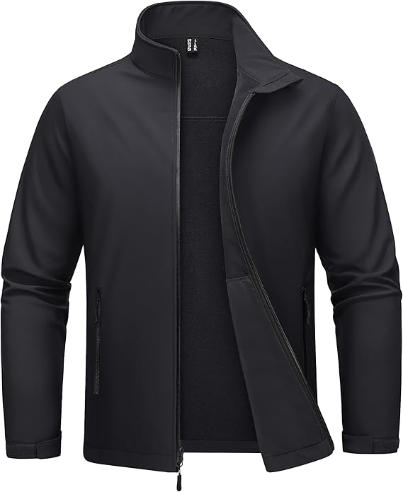 Fleece lined softshell jacket