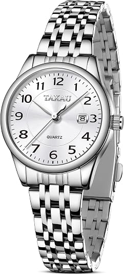 Two tone dress watch