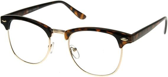 Tortoise horn-rimmed glasses