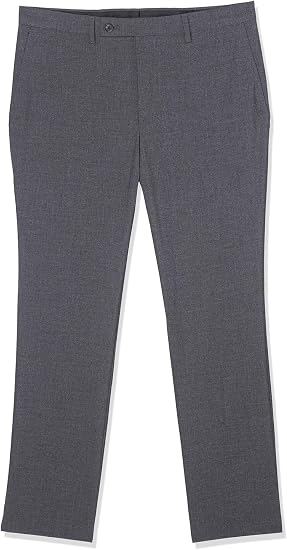 Charcoal suit trousers