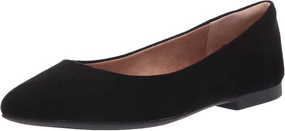 Pointed toe ballet flats
