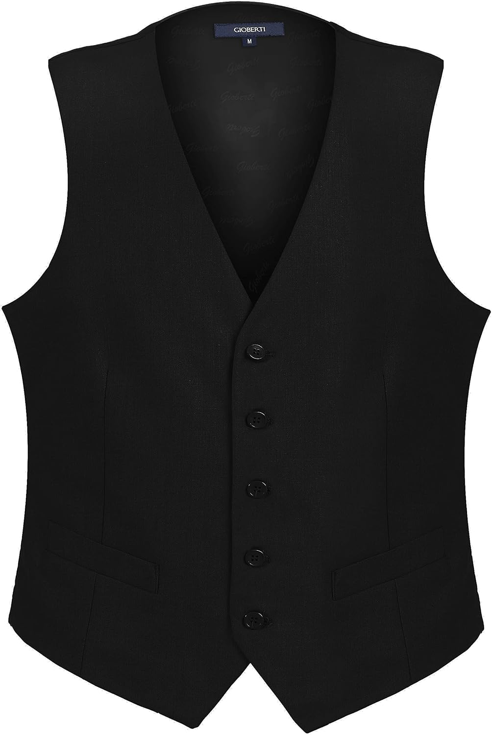 Black dress suit vest waistcoat for a Han Solo outfit