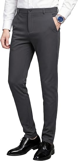 Charcoal heather dress pants