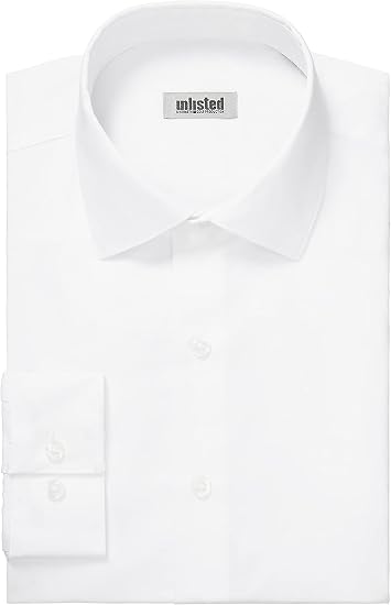 White slim fit dress shirt