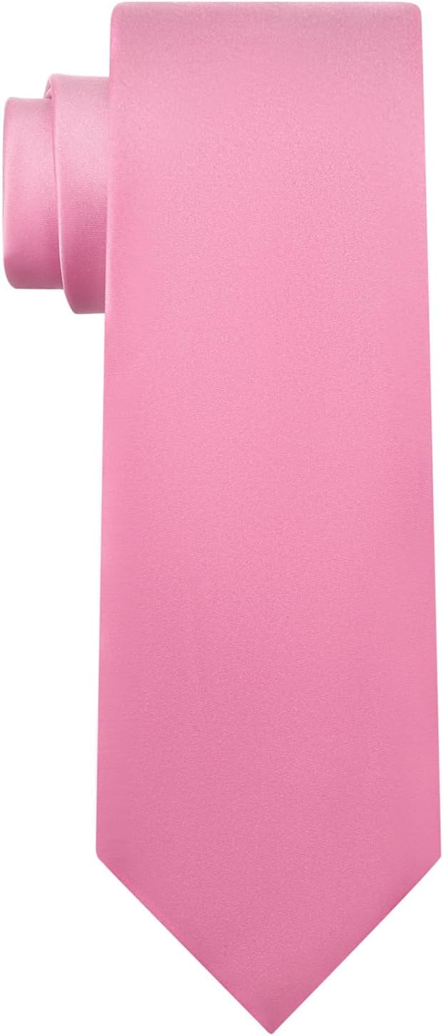 Solid pink necktie for a Jay Gatsby costume