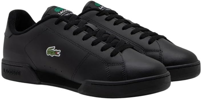 Black leather sneakers for a Jensen Huang inspired outfit