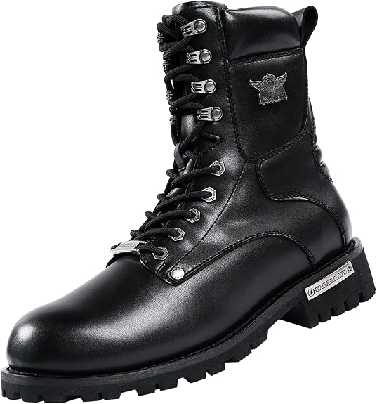 Black biker boots for a Jinu KPop Demon Hunters costume