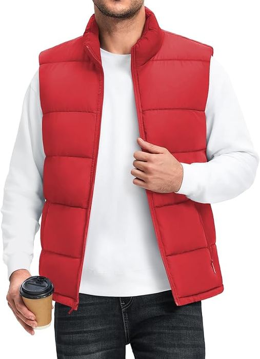 Red Puffer Vest