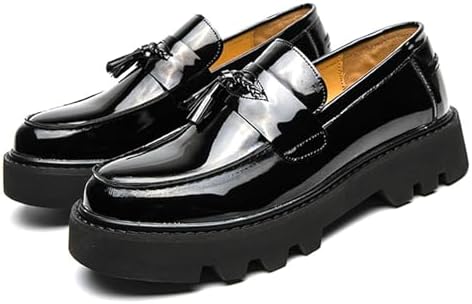 Black patent loafers for dressing like Michael Jackson
