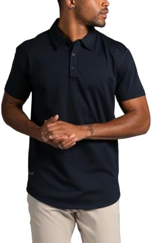 Navy polo shirt, Rafe Cameron's signature Outer Banks piece