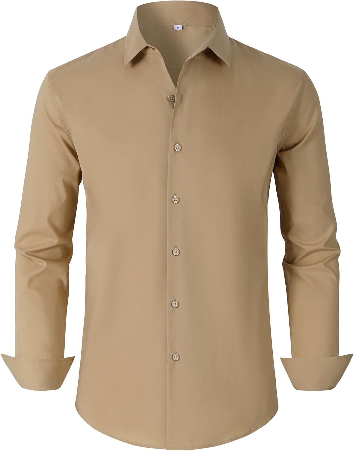 Tan long sleeve button down shirt for a Rick Grimes sheriff outfit