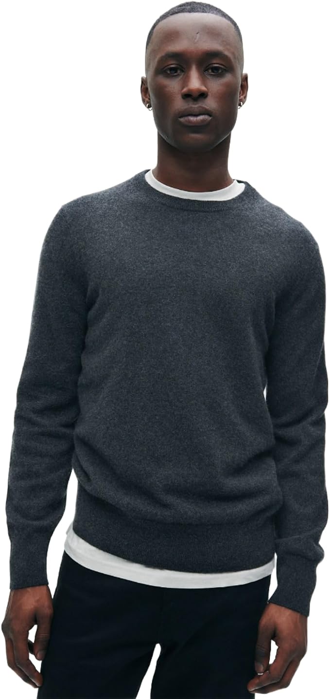 Cashmere crewneck sweater