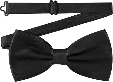 Black bow tie