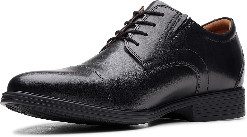 Black oxford shoes