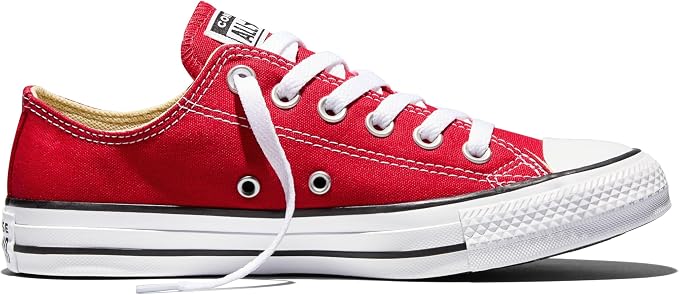Red Converse sneakers