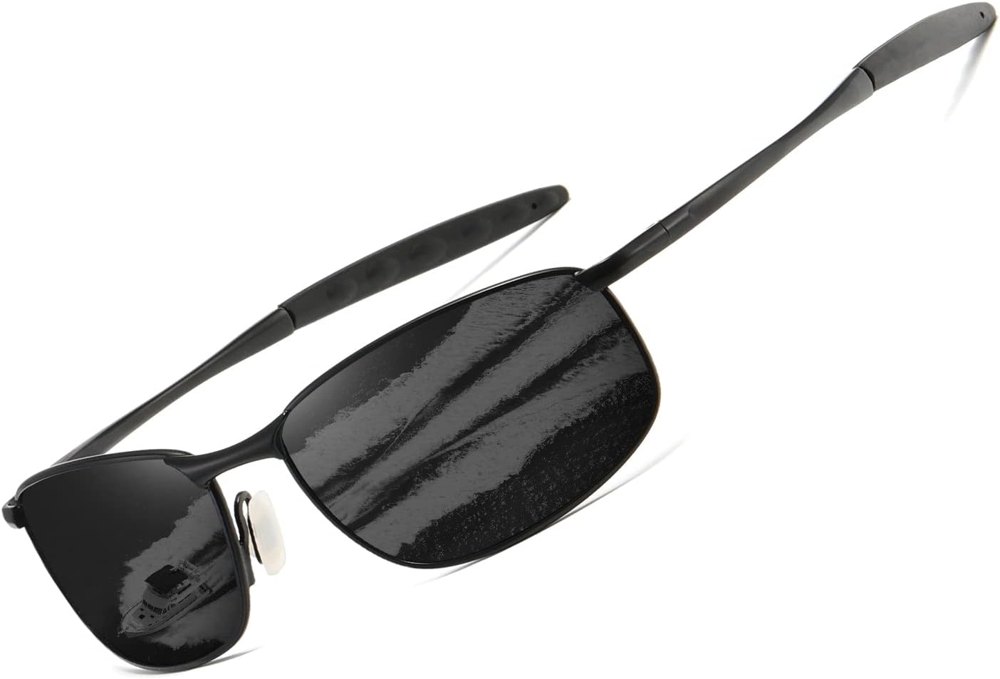 Dark rectangular sunglasses for a Walter White Heisenberg costume
